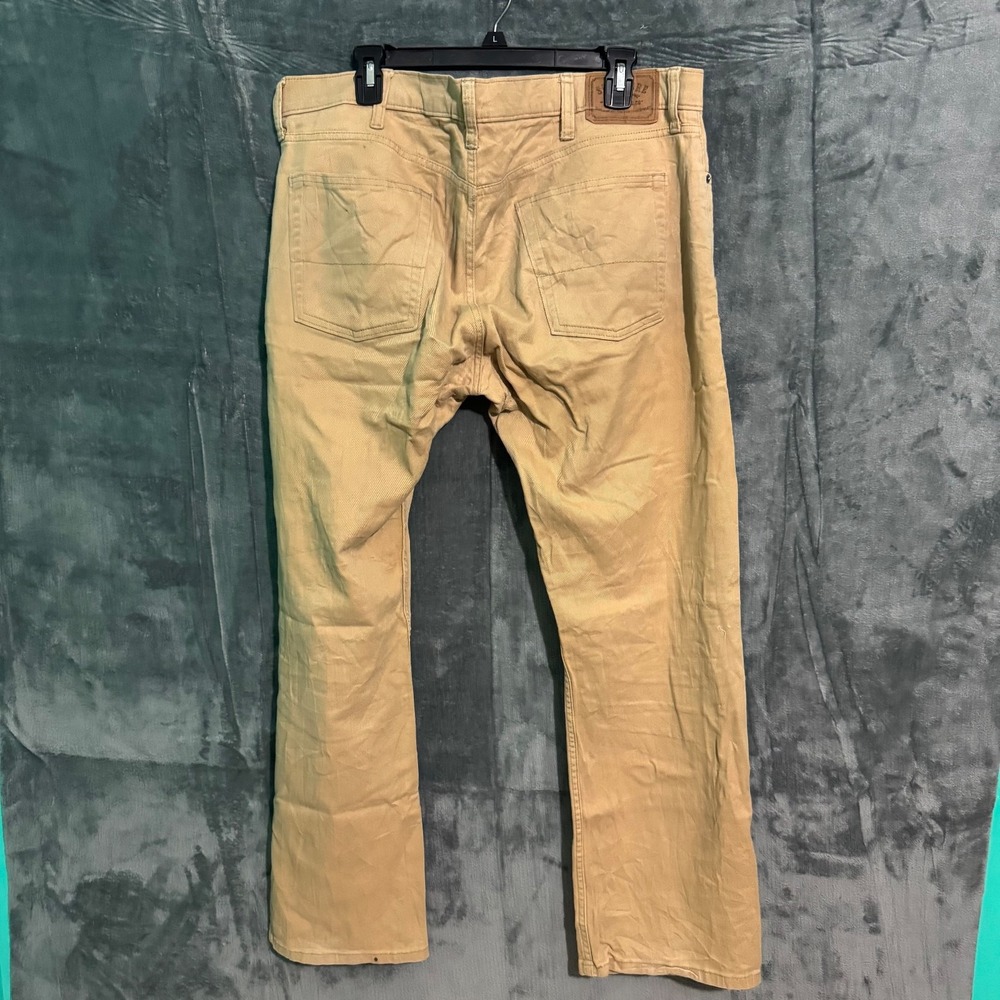 Levis Signature Pants Mens 38 X 32 Brown Straight Distressed See Pictures Y2K